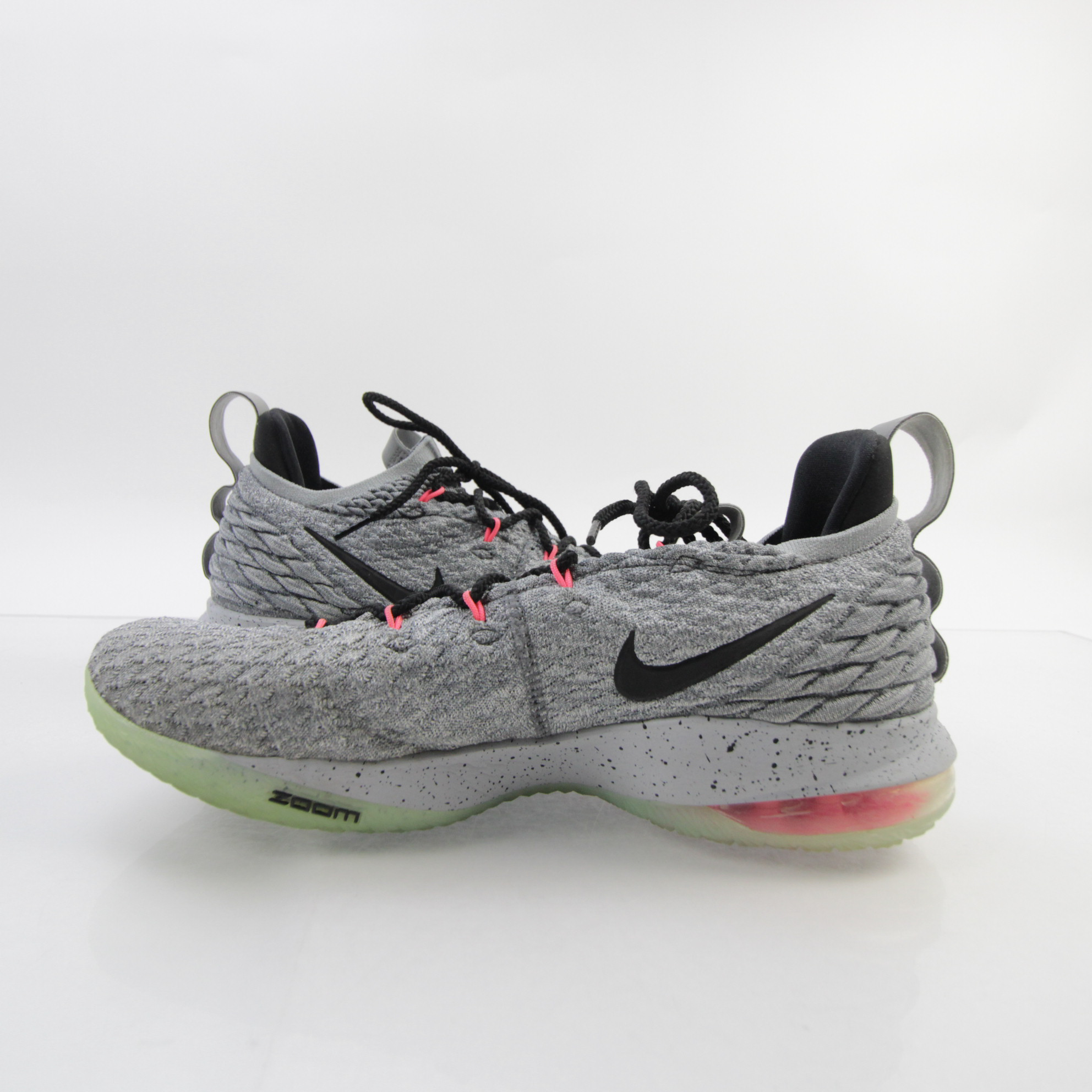 Nike LeBron Basketball Shoe Men's Gray Used